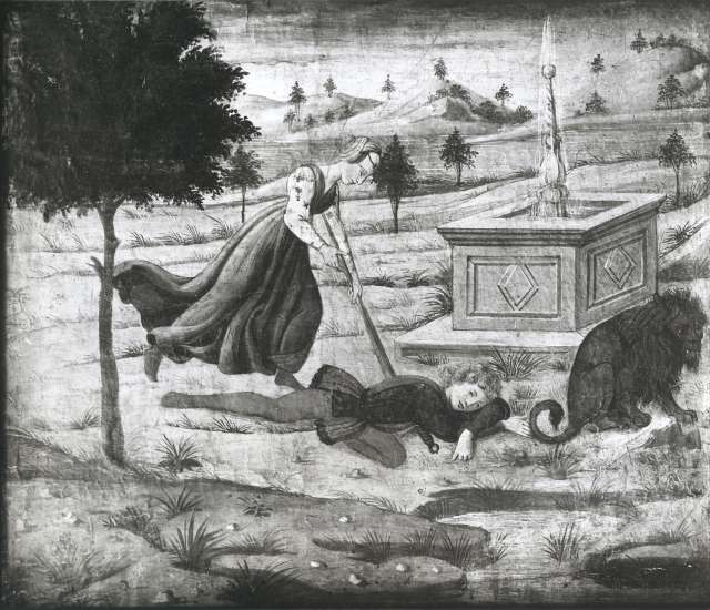 Puterbaugh, Rollyn — Florentine, 15th century. Pyramus and Thisbe — insieme